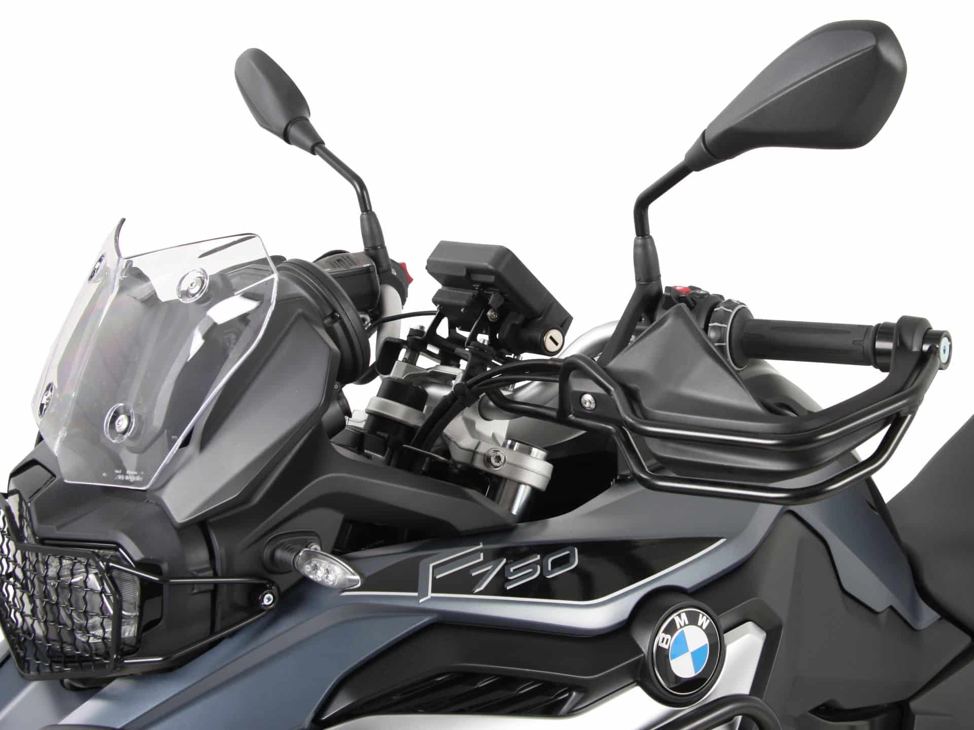 Griffschutz schwarz für BMW F 750 GS Hepco & Becker