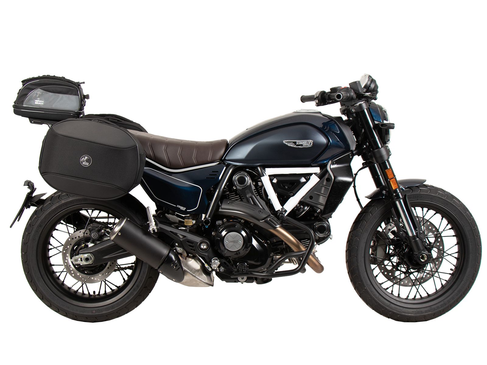 C-Bow Seitenträger schwarz für Ducati Scrambler 800 Nightshift /Full Throttle (23-) Hepco & Becker