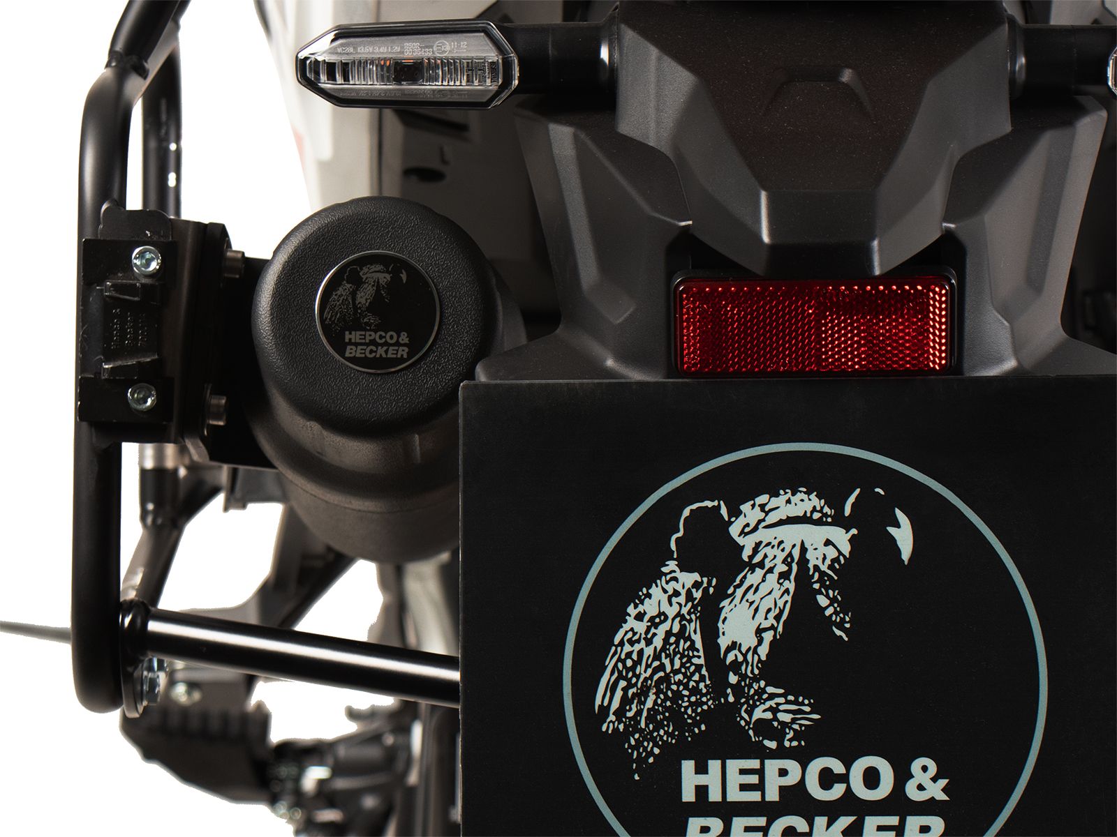 Werkzeugbox für Seitenkofferträger Lock-It / Cutout Hepco & Becker