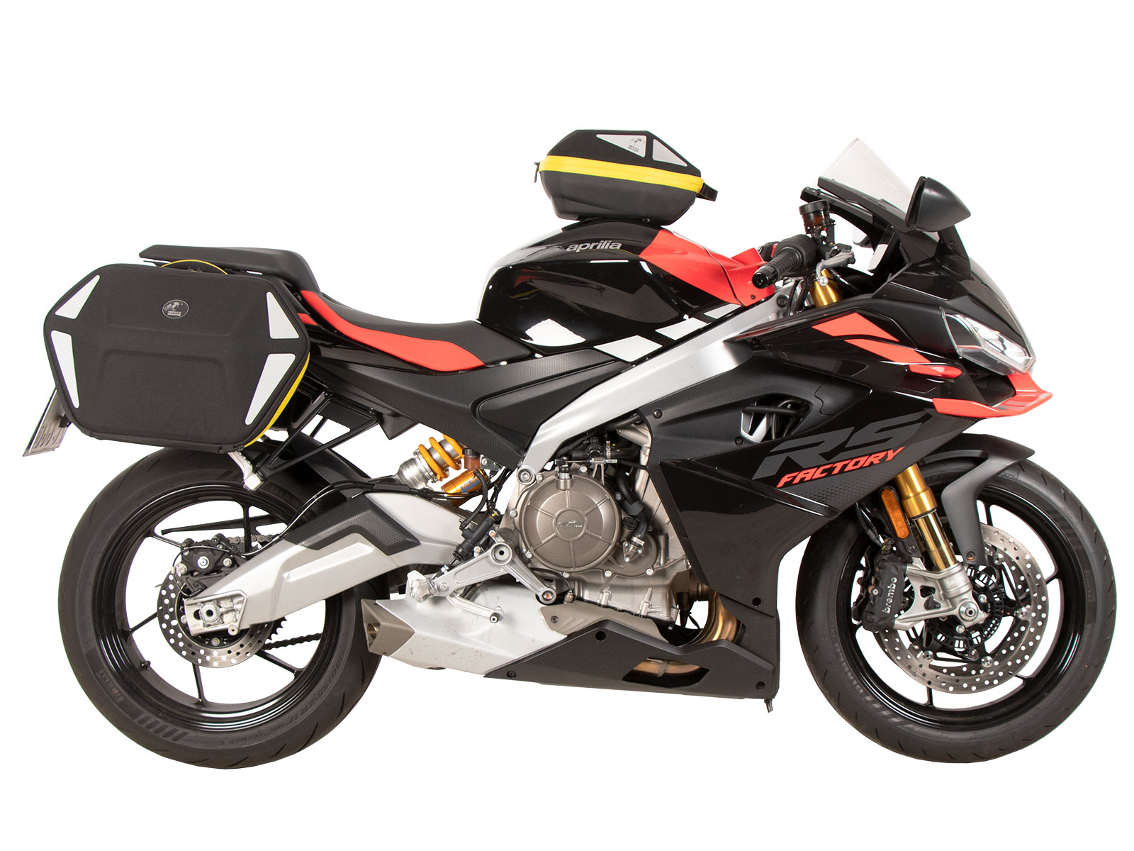 C-Bow Seitenträger schwarz für Aprilia RS 660 / Factory (25-) Hepco & Becker