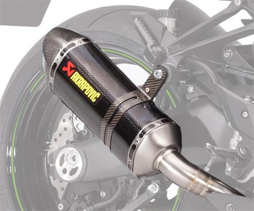 Akrapovic-Auspuff Dual exhaust Carbon Z1000 MY17 Z1000 2017 Original Kawasaki