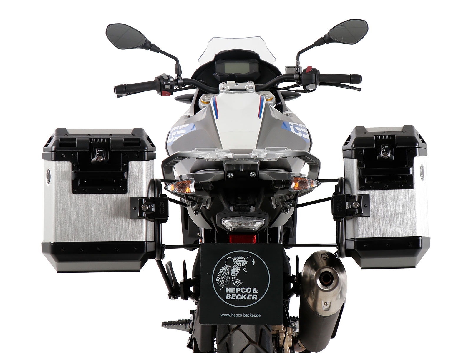 Seitenkofferträger festverschraubt schwarz für BMW G 310 GS (20-) Hepco & Becker