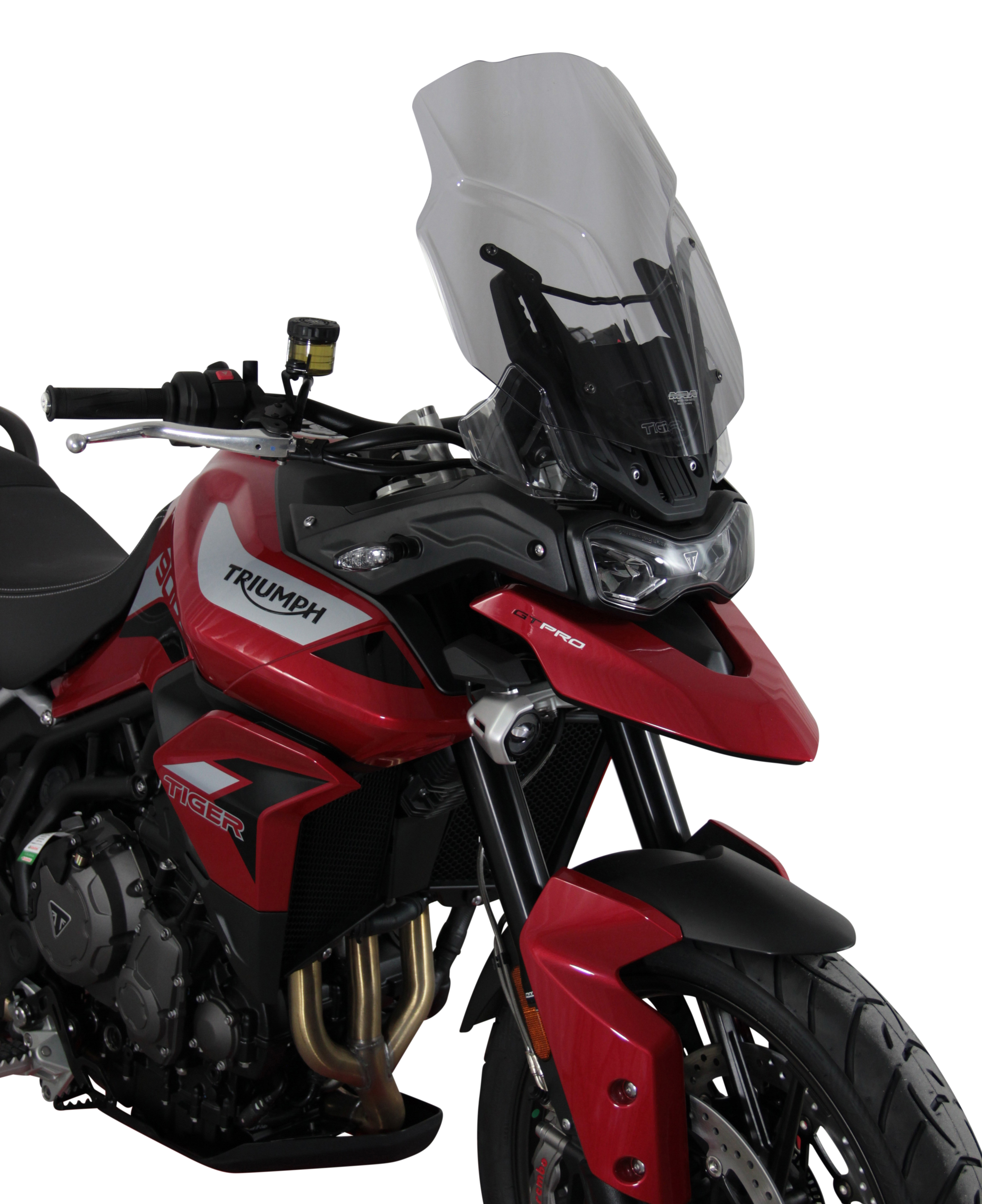Tourenscheibe MRA "TM" für TRIUMPH TIGER 900 /GT PRO (Bj.19-) - Rauchgrau