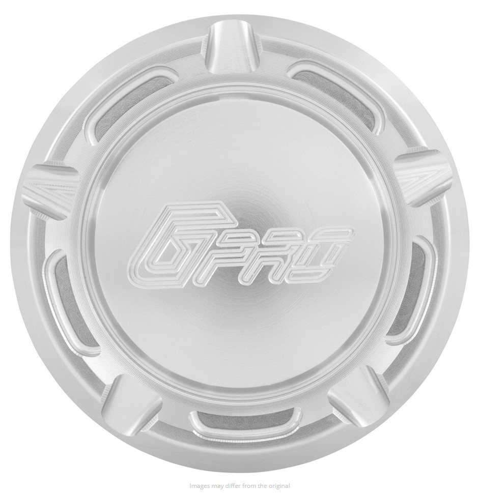 Staubschutzkappe Felge vorne MK II für Vespa, silber