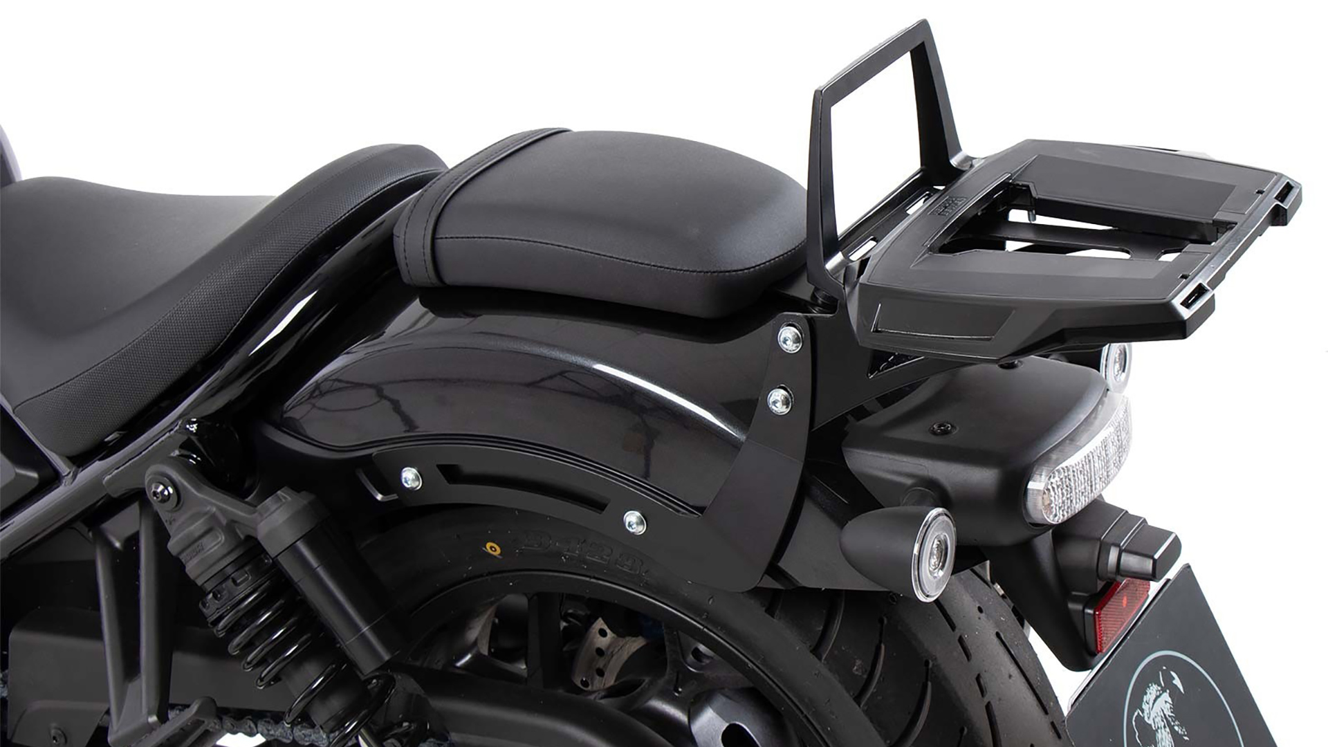 Alurack Topcase-Träger schwarz für Honda CMX 1100 Rebel /DCT (21-24) Hepco & Becker
