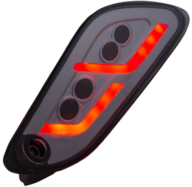 Blinker Kit vorne & hinten für Vespa Primavera/​Sprint 125-150ccm 2T/​4T AC, klar