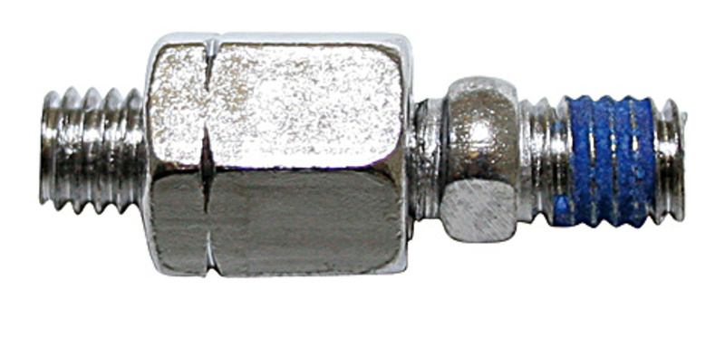 HIGHSIDER pro Spiegeladapter Chrom M8 Linksgewinde auf M8