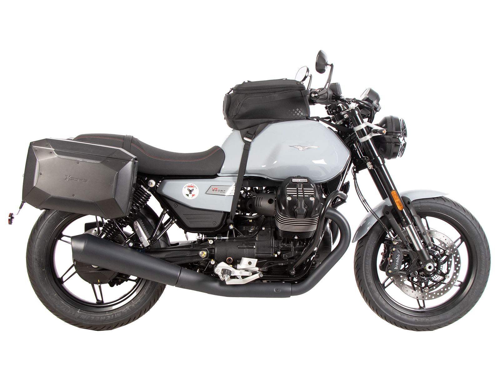 C-Bow Seitenträger schwarz für Moto Guzzi V7 850 Special (25- ) Hepco & Becker