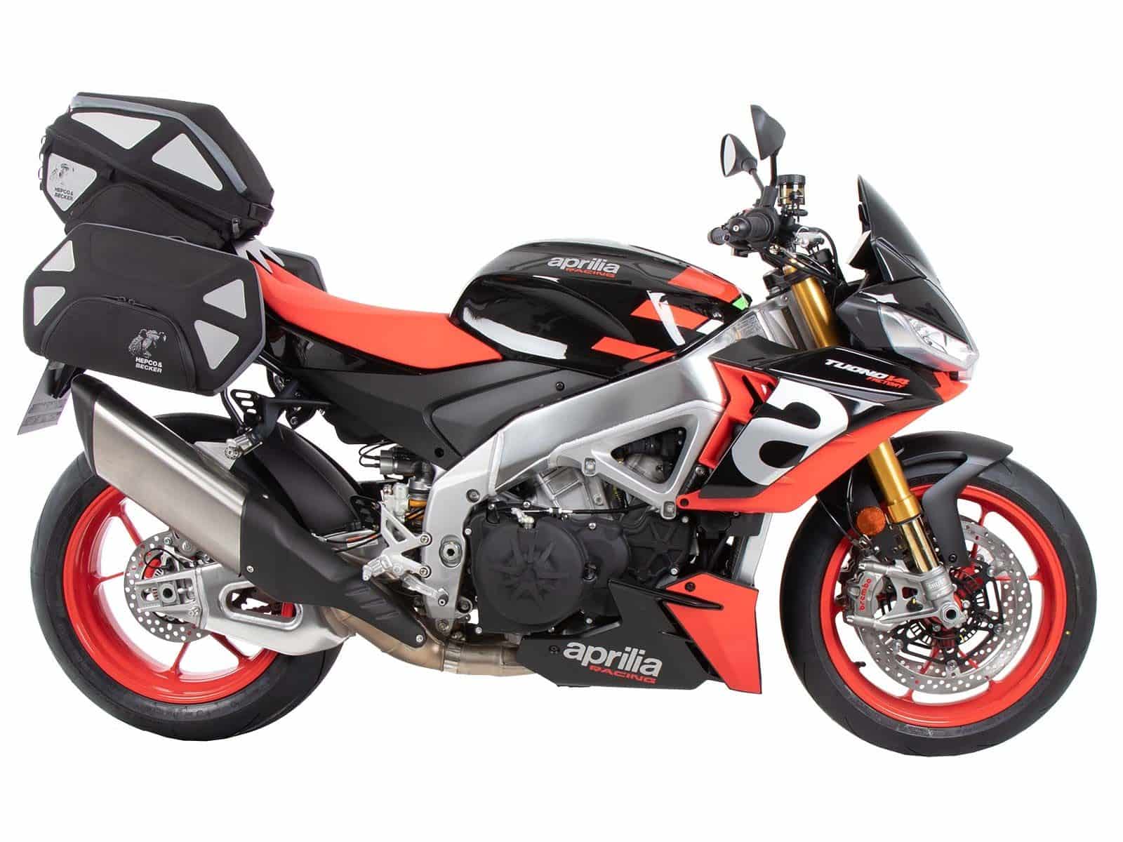 Sportrack festverschraubt schwarz für Aprilia Tuono V4 Factory /RSV 4 /RSV 4 Factory (21-24)