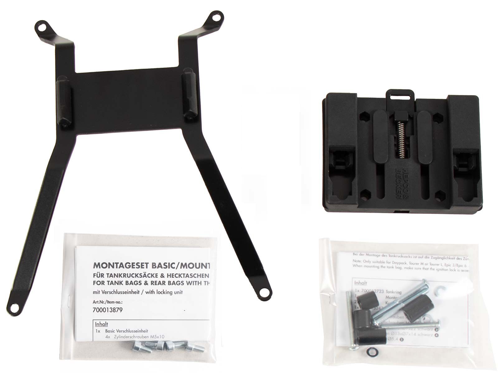 Tankring Basic inkl. Tankrucksackverschlusseinheit für BMW Hepco & Becker