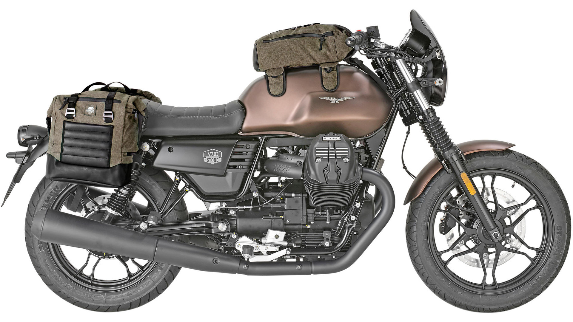 Café Racer Satteltaschen / Seitentaschen "Rambler" - RB100 für BMW R nineT (Bj.14-), Pure / Urban G/