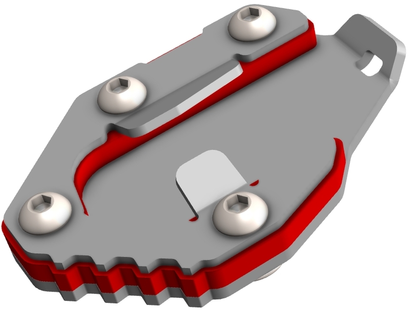 Cross-Pro Seitenständer-Auflagevergrößerung