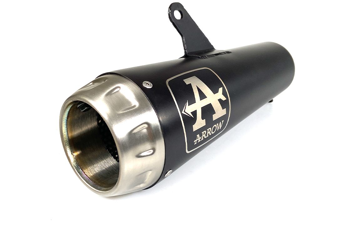 ARROW Auspuff PRO-RACING Edelstahl schwarz für Honda CB500F Modelljahr 2016-