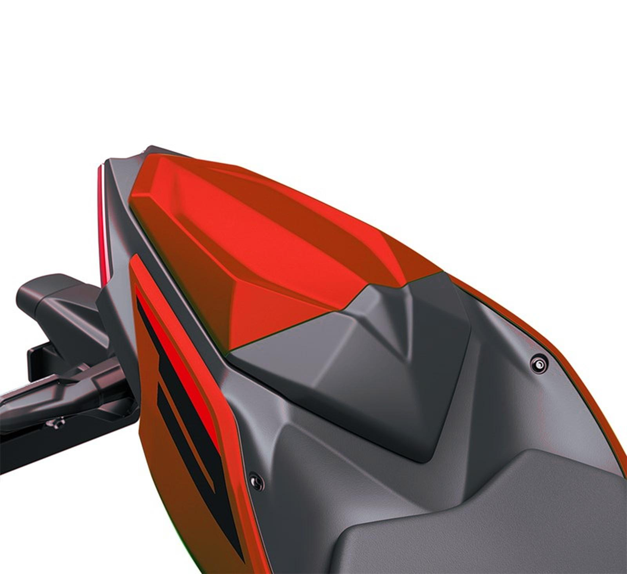 Soziussitzabdeckung Passion Red (234) für Kawasaki Ninja 500 SE / Z 500