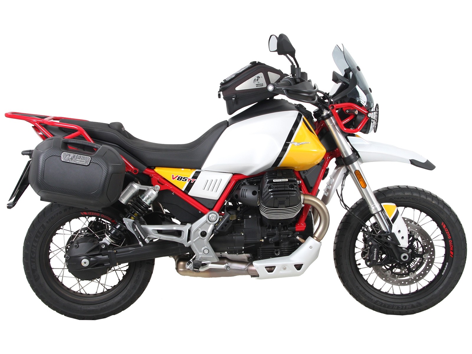 C-Bow Seitenträger schwarz für V85 TT (Bj.19-) Hepco & Becker