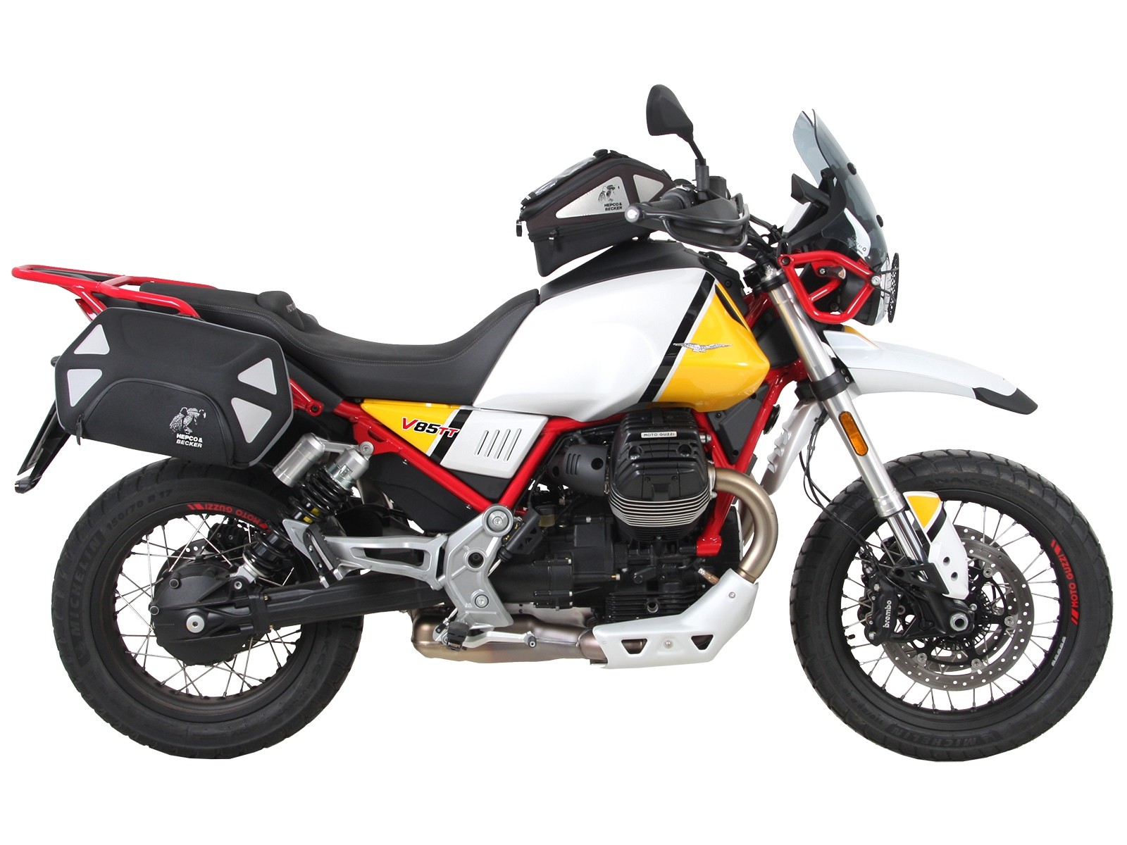 C-Bow Seitenträger schwarz für V85 TT (Bj.19-) Hepco & Becker