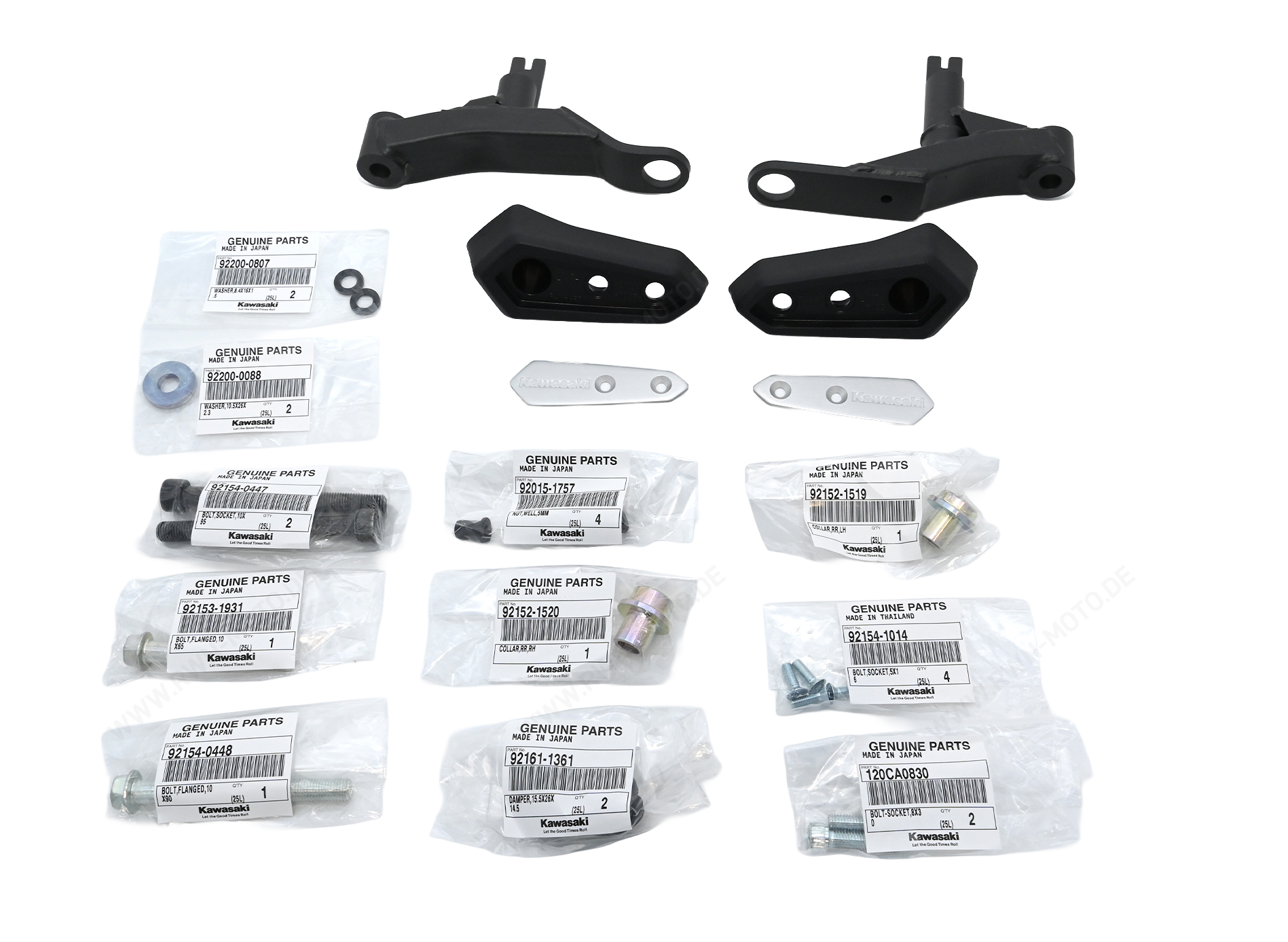 Sturzpads für Kawasaki Ninja 1000 SX /1100 SX Original Kawasaki