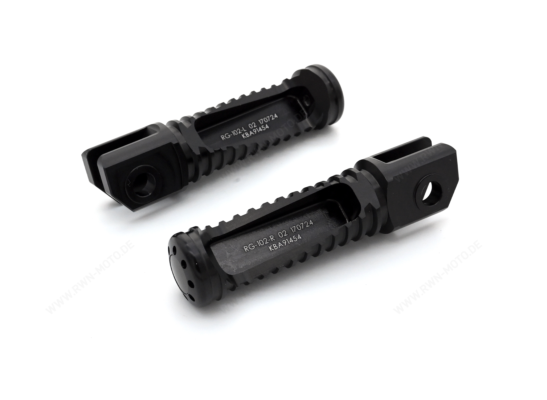 Gefräste Fahrerfußrasten Original Yamaha