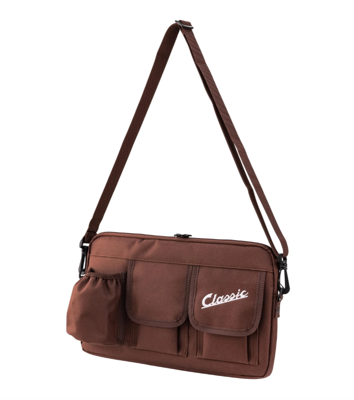 Tasche "Classic" für Gepäckfach/Handschuhfach Vespa, Nylon, tobacco braun