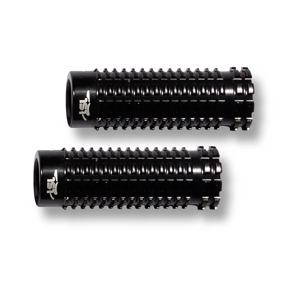 LSL Rasten-Set Extreme, gefräst, Durchmesser 8 mm, für Rennsport, schwarz