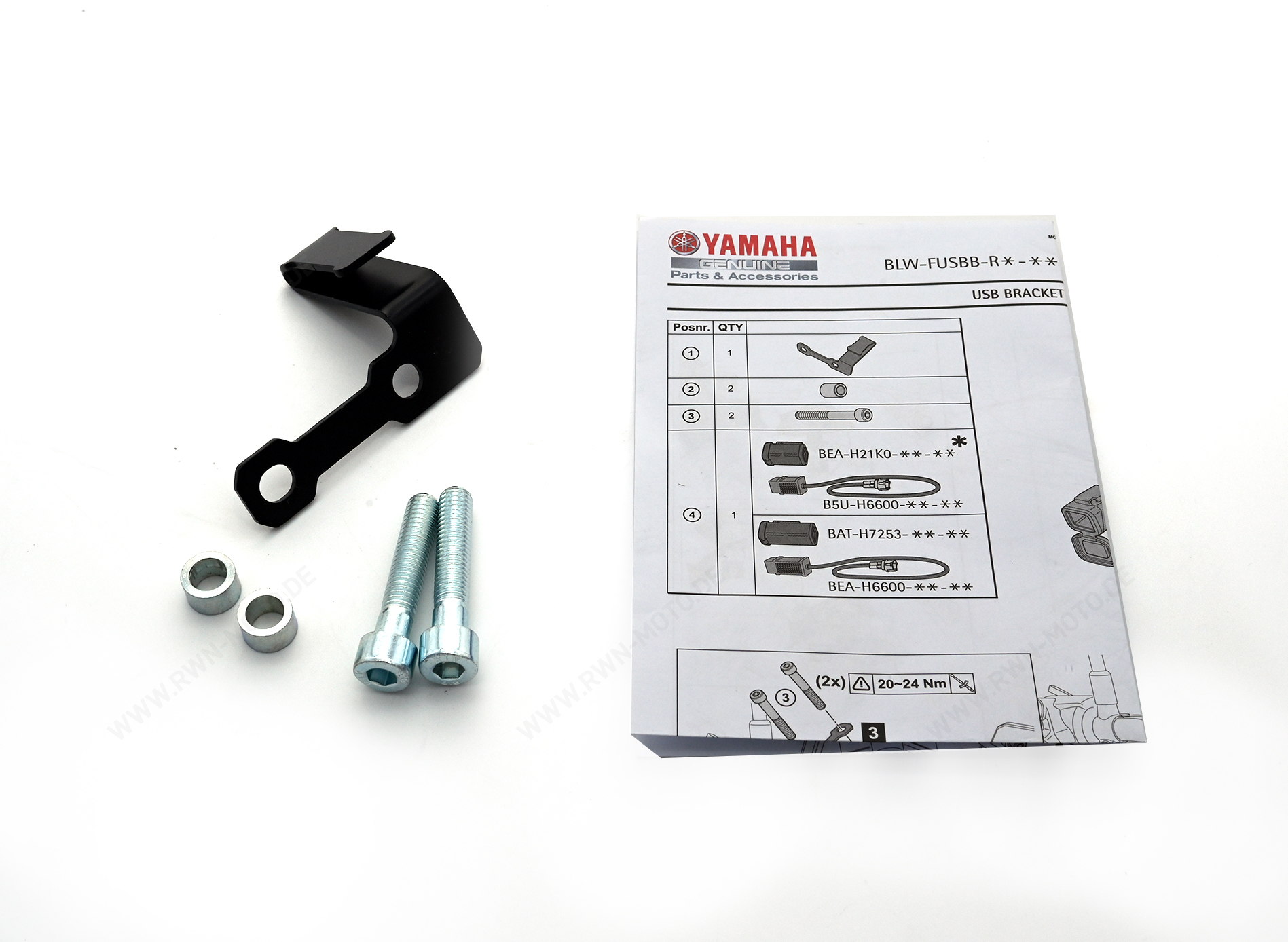 USB-Montagehalterung für Yamaha MT-07 (25-) Original