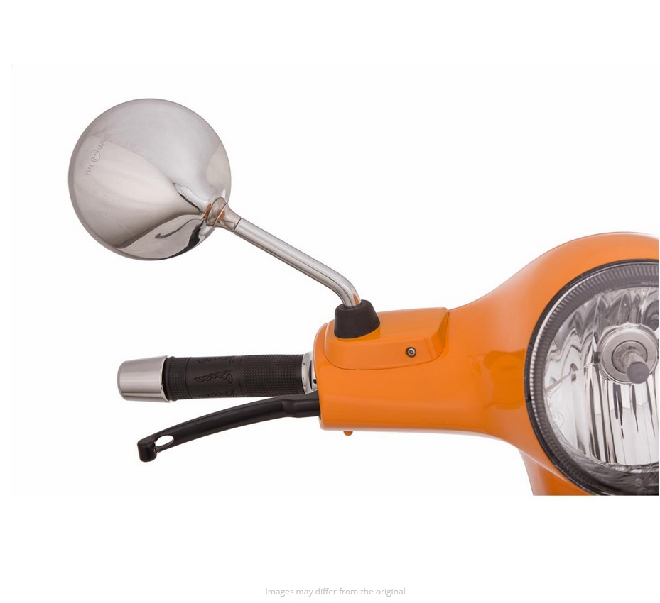Spiegel Shorty für Vespa, chrom, rechts und links