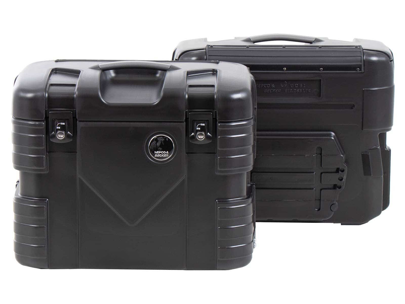 Gobi Seitenkoffersatz schwarz Hepco & Becker