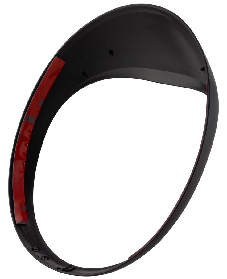 Lampenring für Vespa GTS/​GTS Super/​GT/​GT L 125-300ccm, schwarz matt