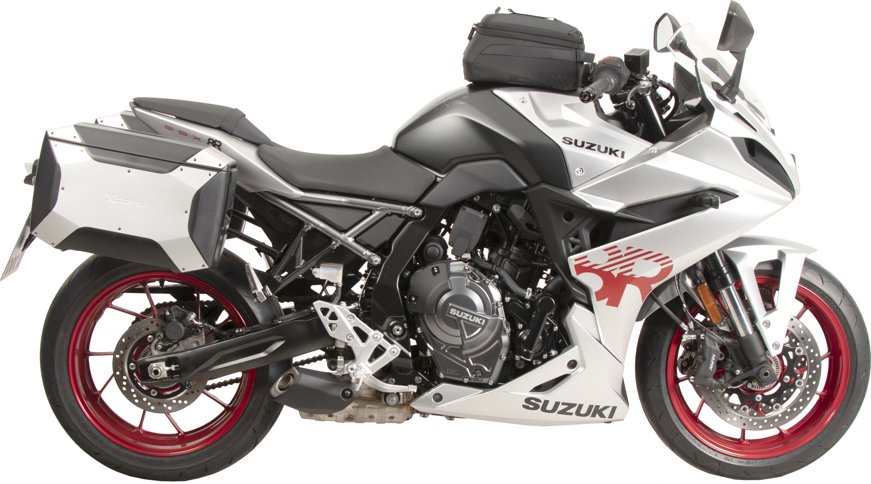 C-Bow Seitenträger schwarz für Suzuki GSX-8R (24- ) Hepco & Becker