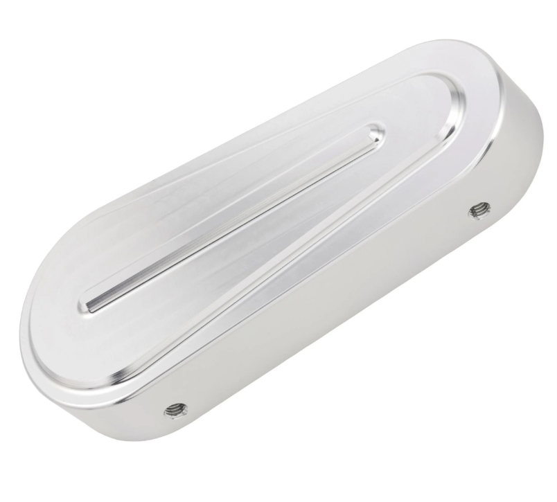 Schwingenabdeckung VBB Style für Vespa PX 80-200ccm, silber