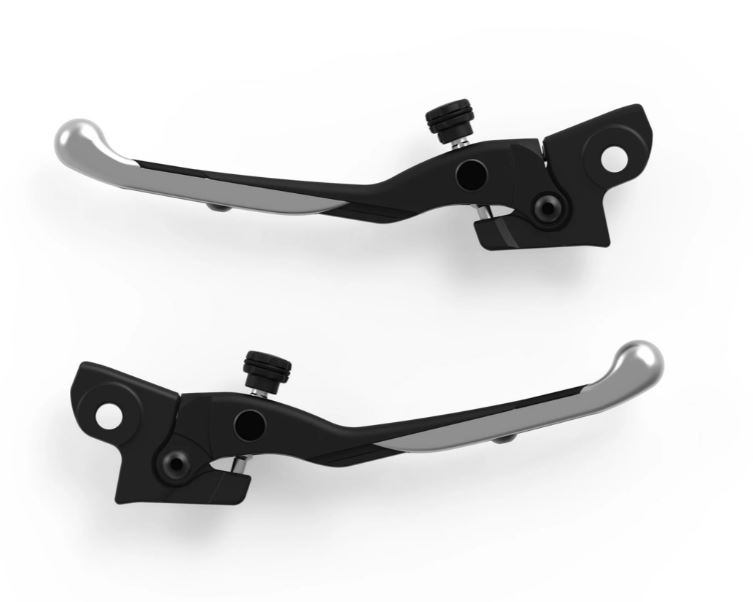 Sporthebel Set RIZOMA für Vespa GTS/​GTS Super 125-300ccm (`23-), silber/schwarz