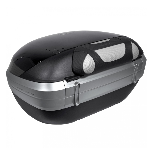 Beifahrer Rückenlehne soft schwarz-grau für E55 Maxia III / V56 Maxia IV Givi