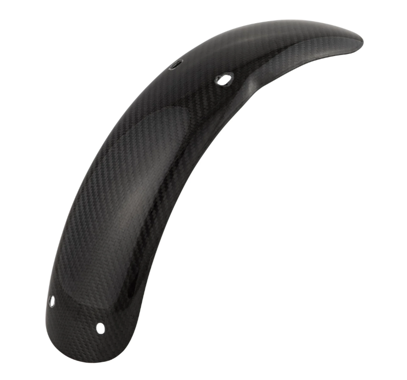 Kotflügel 2.0 Garelli Race EVO II ohne Halter für Vespa PX 80-200ccm, Carbon klar