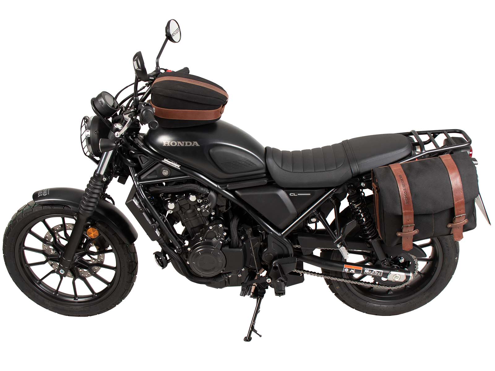 C-Bow Seitenträger links schwarz für Honda CL 500 Scrambler (23-) Hepco & Becker