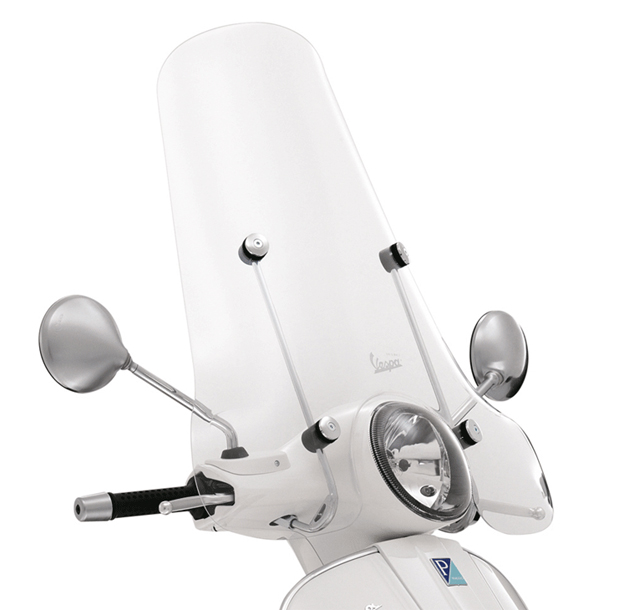 Original Vespa Windschild / Wetterschutzscheibe "Hoch" für Vespa GTS / GTS Super