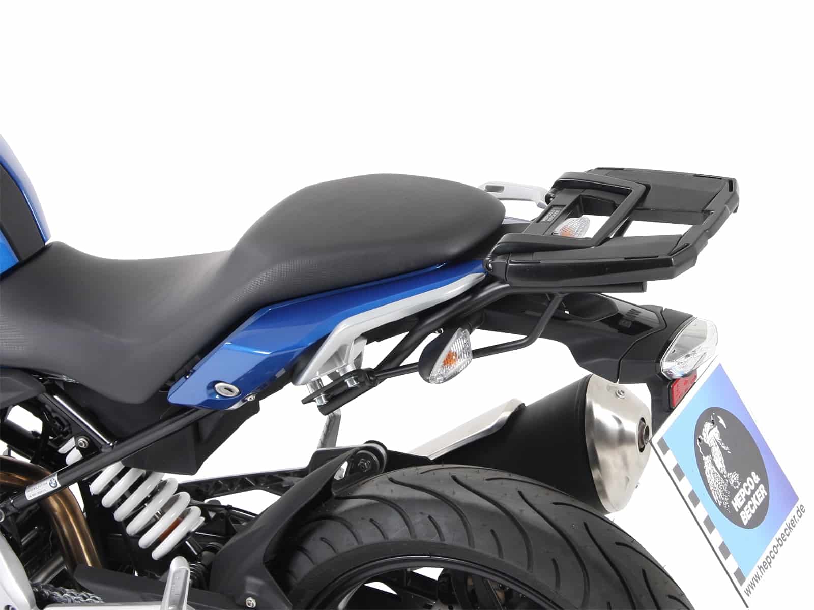 Easyrack Topcaseträger schwarz für BMW G 310 R (16-) Hepco & Becker