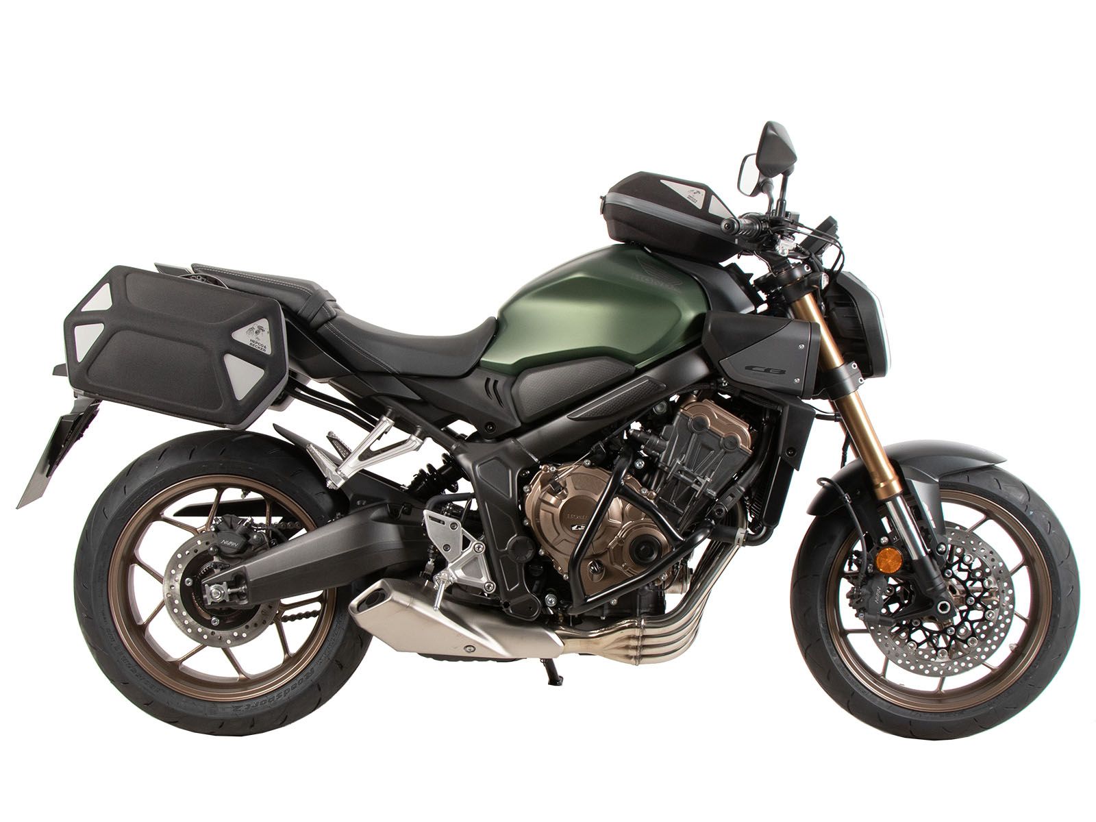 C-Bow Seitenträger schwarz für Honda CB 650 R / E-Clutch (24-) Hepco & Becker