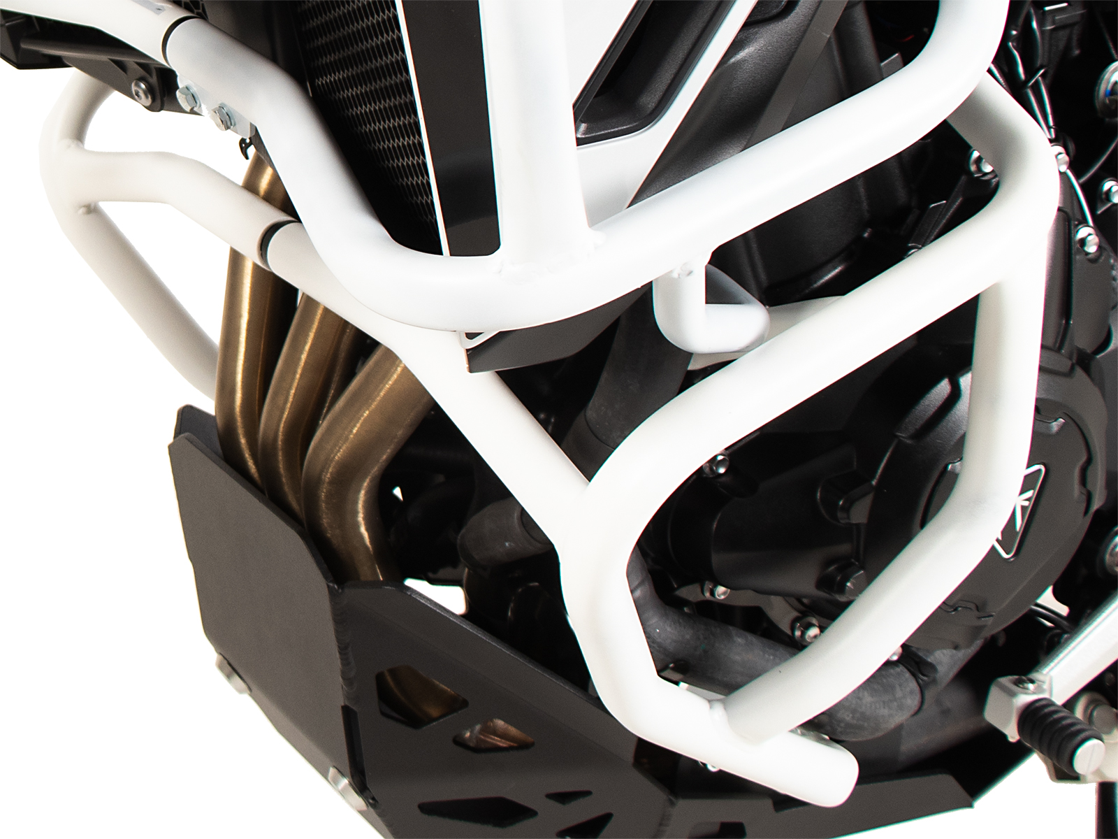 Motorschutzbügel weiß für Triumph Tiger 900 GT / Pro (24-) Hepco & Becker