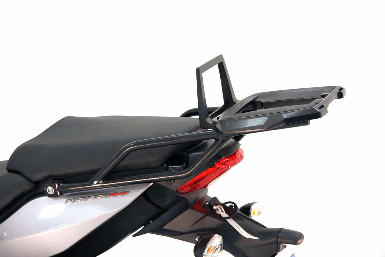 Alurack Topcaseträger schwarz für Aprilia NA 850 Mana/GT (07-16) Hepco & Becker