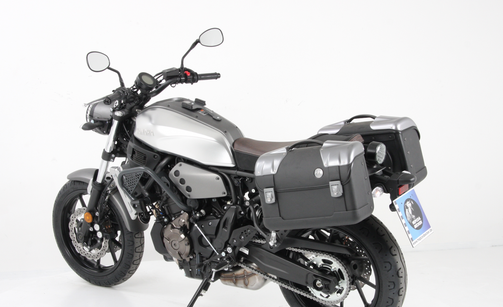 C-Bow Seitenträger schwarz für Yamaha XSR 700 / XSR 700 Xtribute (Bj.16-21) Hepco & Becker