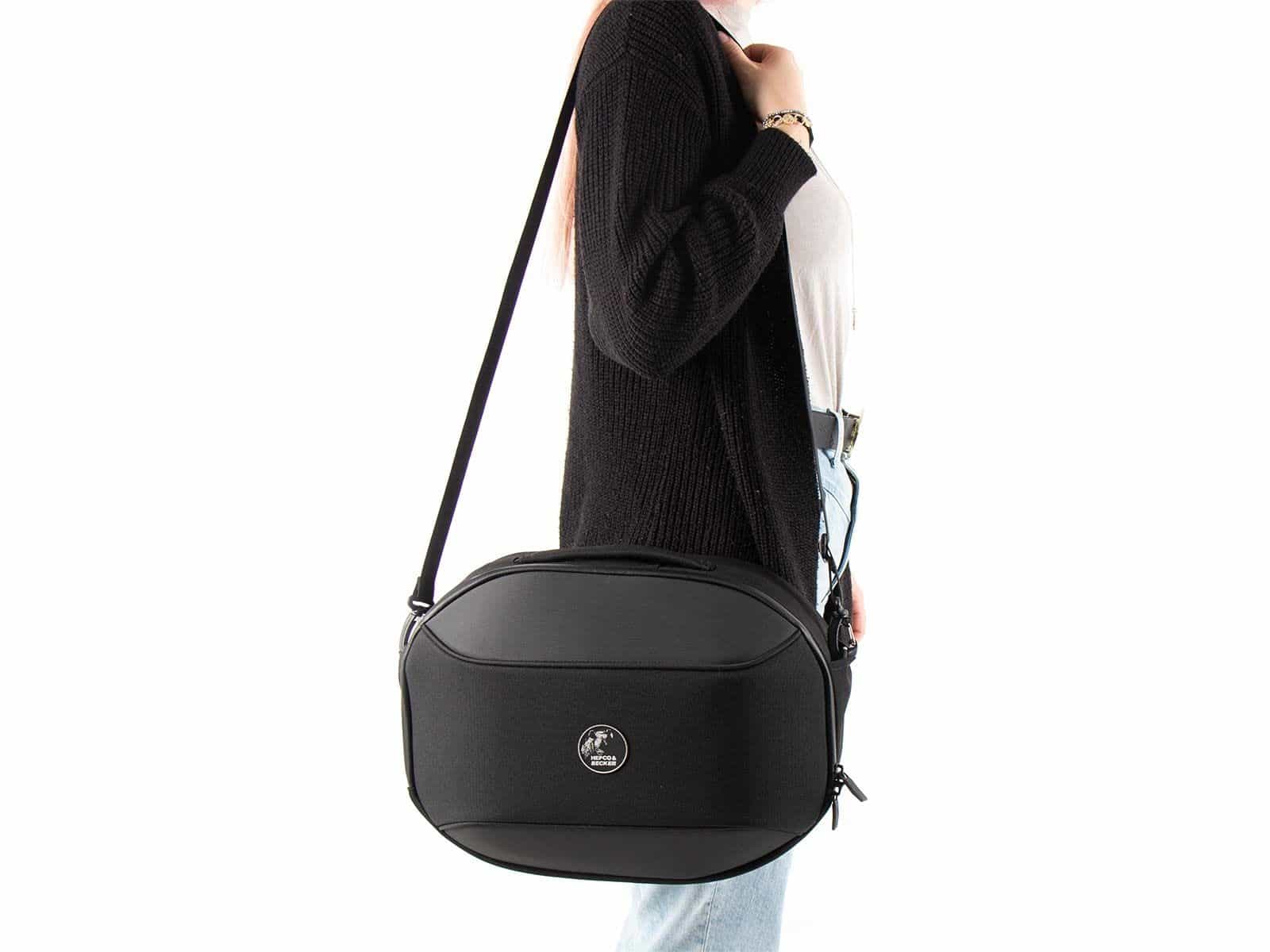 Softtasche Street Einzeltasche schwarz für C-Bow Halter Hepco & Becker