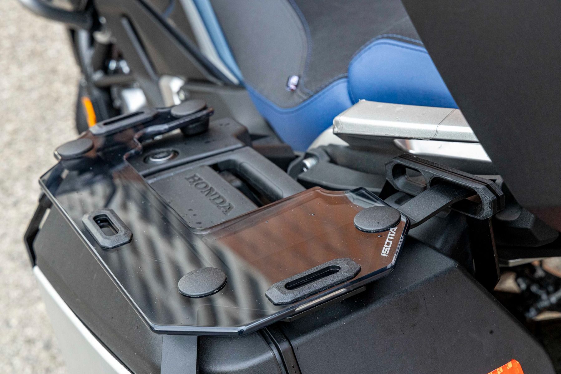 Gepäckträger für Seitenkoffer Honda XL 750 Transalp /NT 1100 /ADV 750 /NC 750 X, Paar, PMMA, leicht