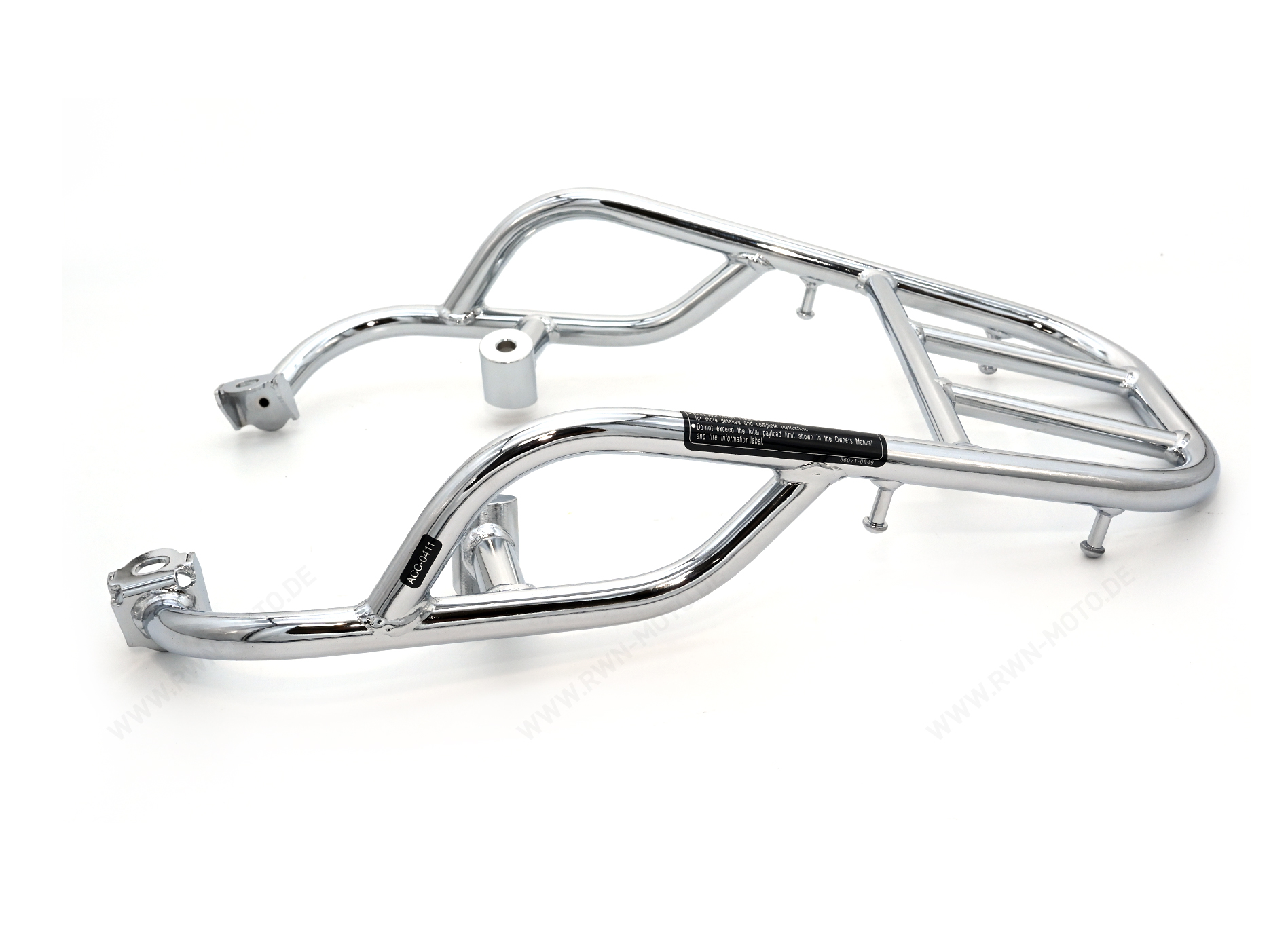 Gepäckträger chrom für Kawasaki W 230 (25-) Original