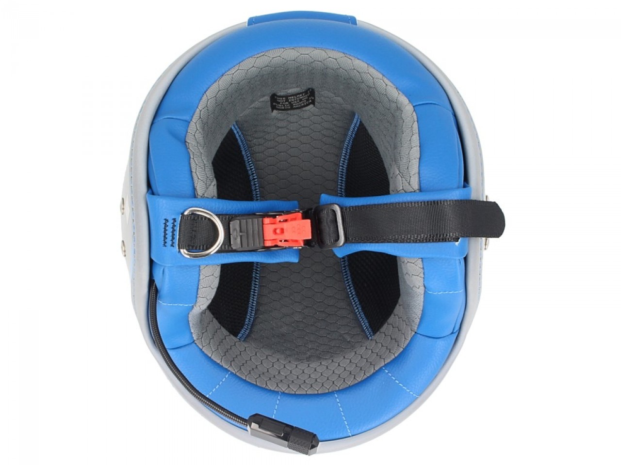 Vespa Jethelm Elettrica Tech blu (Bluetooth) silber