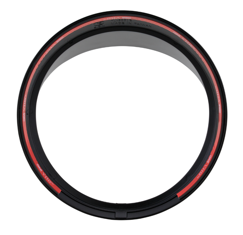 Lampenring mit Lampenschirm für Vespa LX 50-150ccm, schwarz glänzend