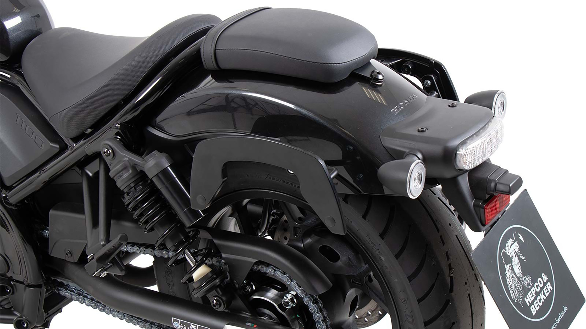 C-Bow Seitenträger schwarz für Honda CMX 1100 Rebel /DCT (21-24) Hepco & Becker
