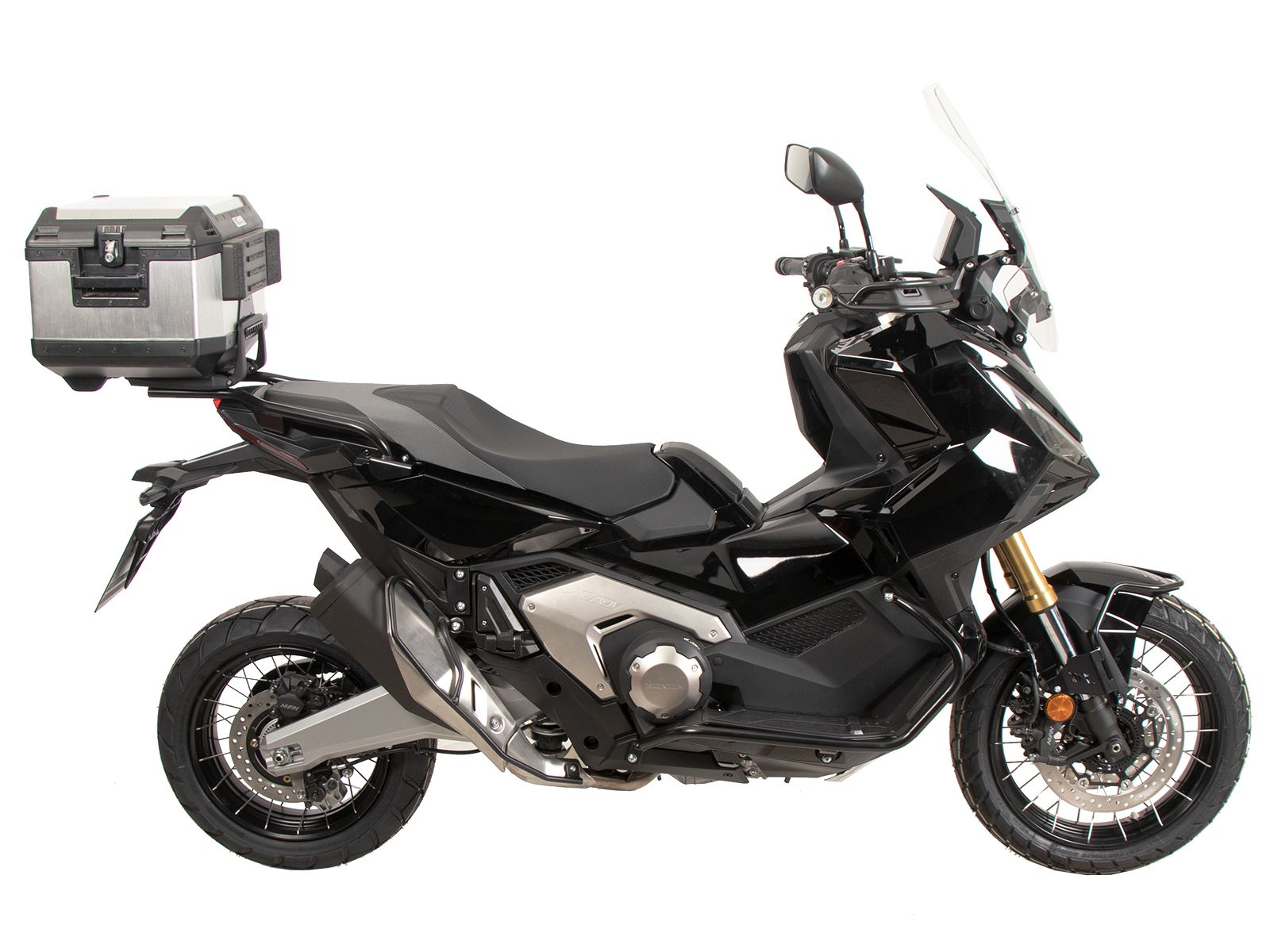 Alurack Topcaseträger schwarz für Honda X-ADV (25- ) Hepco & Becker
