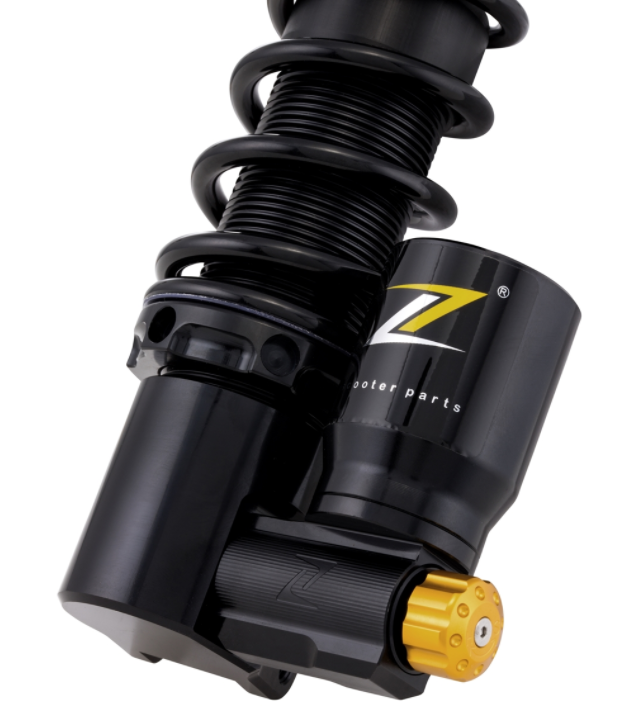 Stoßdämpfer "Black Edition", vorne für Vespa Primavera/​Sprint 50 -150ccm ('17-), schwarz