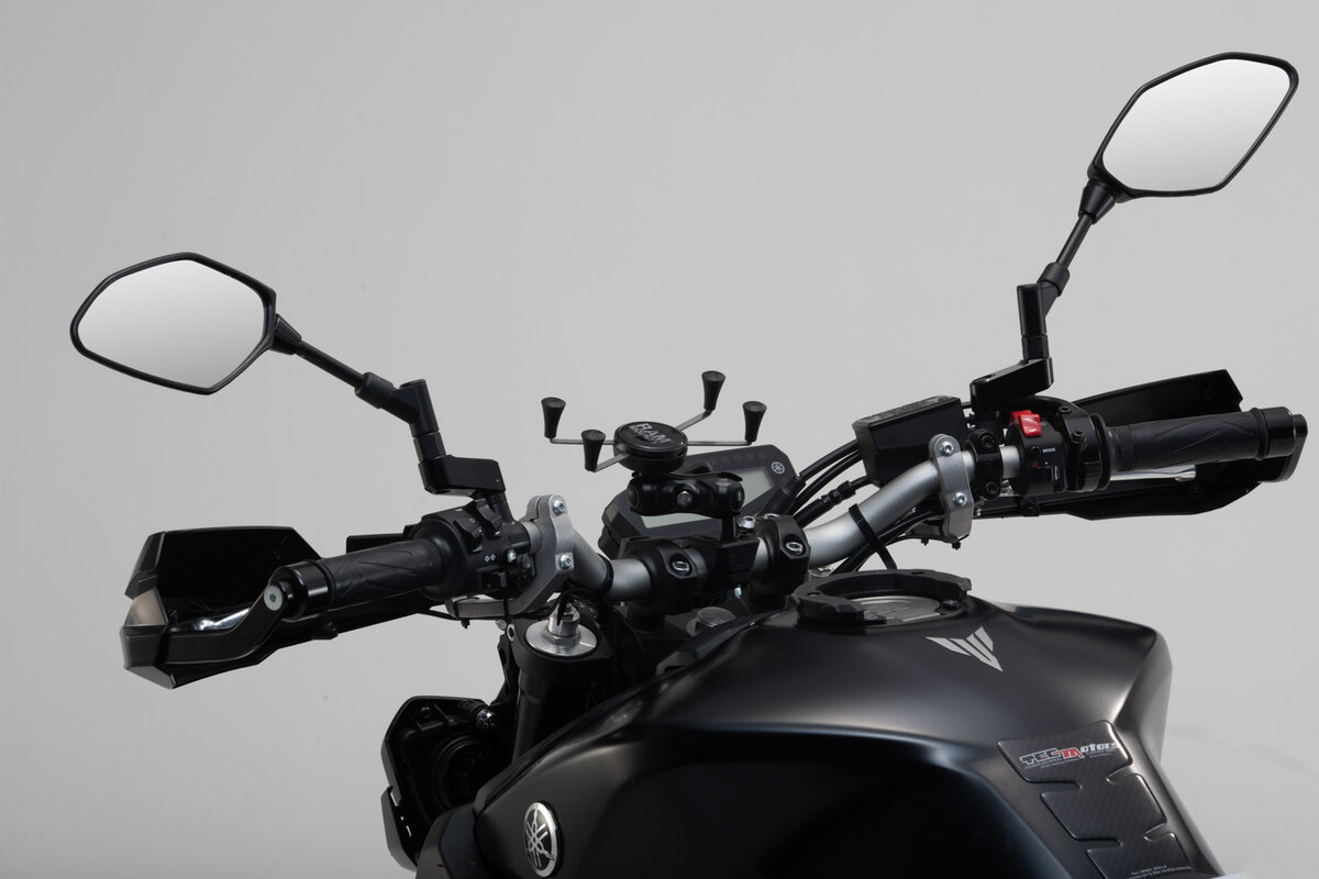 SW-Motech Navi-Halterung Kit X-Grip für große Smartphones für Ducati Multistrada 1200 /S /Enduro