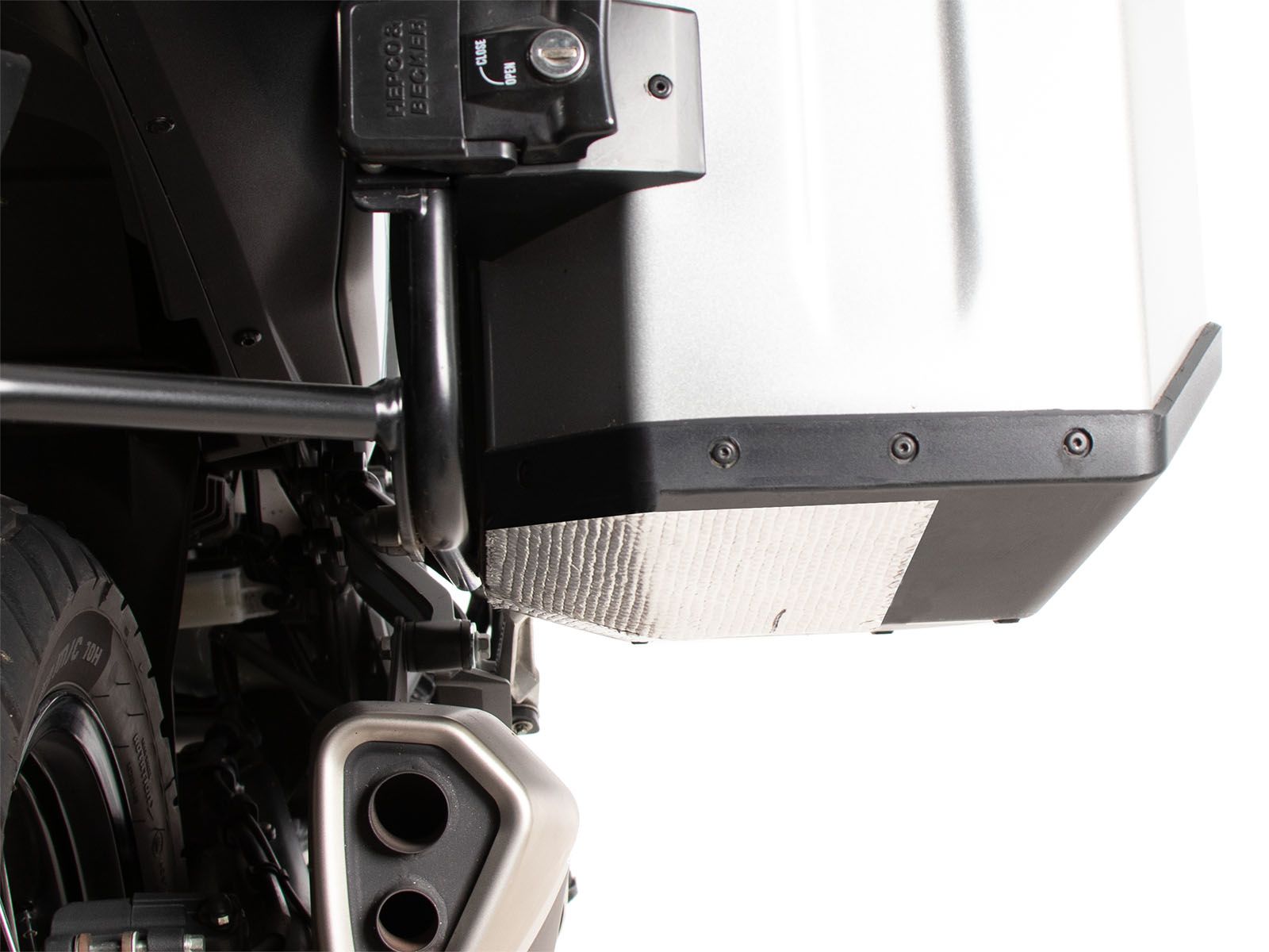 Hitzeschutzmatte 240x150 mm für Koffer und Taschen Hepco & Becker